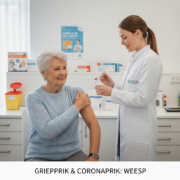 Griepprik en coronaprik