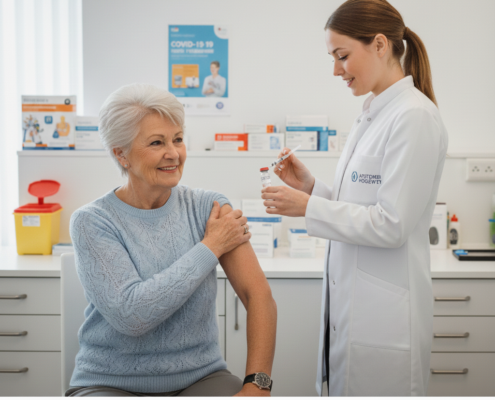 Griepprik en coronaprik